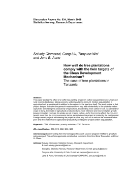 Solveig Glomsr&oslash;d, Gang Liu, Taoyuan Wei and Jens B. Aune