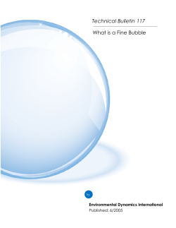 117 What is a Fine Bubble - Environmental Dynamics International
