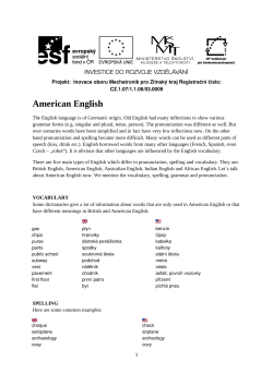 American English