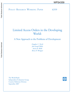 50 pages - World bank documents
