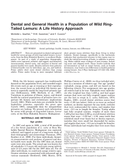Dental and general health in a population of wild ring