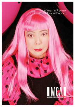 2009 MCA Annual Report - Museum of Contemporary Art Australia