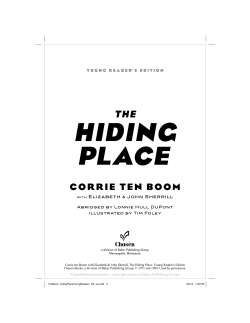 hiding place - Baker Publishing Group