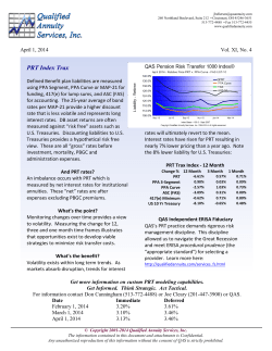 PRT Index Trax - Qualified Annuity Services