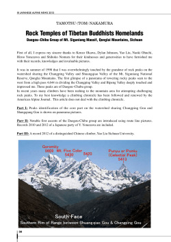 Rock Temples in Tibetan Buddhists Homelands