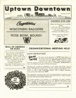 Text-searchable PDF - Wisconsin LGBT History Project