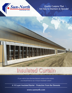 Insulated Curtain - Sun