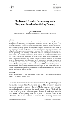 The Forested Frontier: Commentary in the Margins of the Alhambra