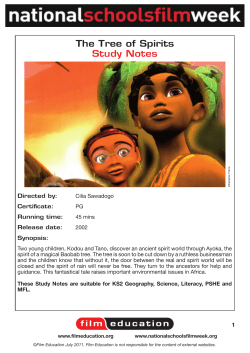 The Tree of Spirits Study Notes