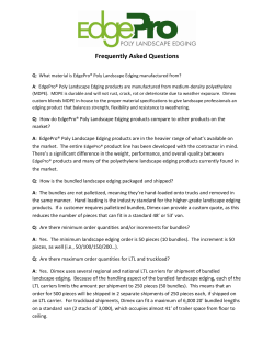 EdgePro&reg; Poly Landscape Edging