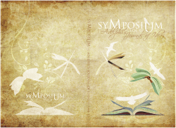 SYMPOSIU M - Adelphi`s Honors College