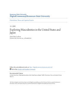 Exploring Masculinities in the United States and Japan
