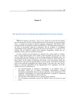 Chapter 8 The interface between national and