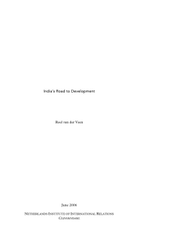 India`s Road to Development