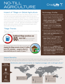 no-till agriculture - CropLife International