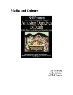 Media and Culture - Portland Public Schools