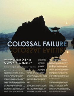 COLOSSAL FAILURE - Regent University
