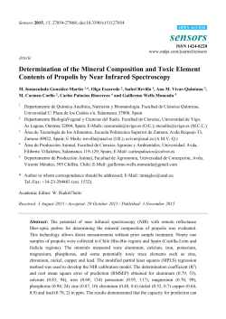 Determination of the Mineral Composition and Toxic Element