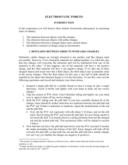 electrostatic forces