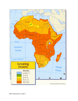 NAEP released item, Grade 4