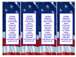 Patriotic Bookmarks - Devoted to Vocabulary Development