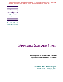 minnesota state arts board