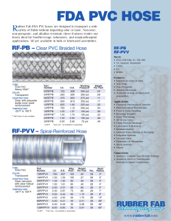 FDA PVC HOSE - Tru-Flow