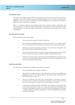 Microwave Landing System