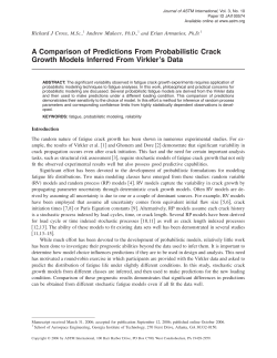 A Comparison of Predictions From Probabilistic