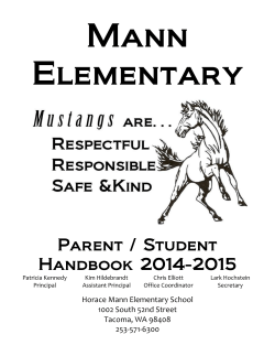 Mann Elementary - Tacoma Public Schools