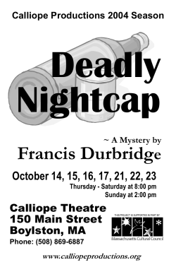 Francis Durbridge - Calliope Productions