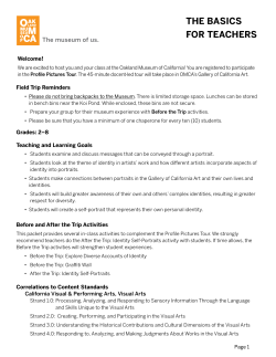 downloadable PDF - Oakland Museum of California
