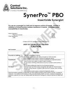 SynerPro&trade; PBO - Control Solutions Inc.