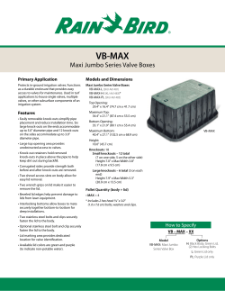VB-MAX - Rainbird