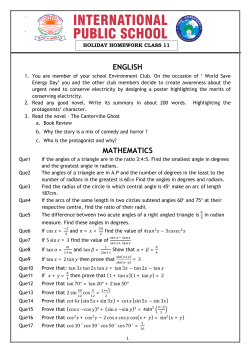 english mathematics - International Public School
