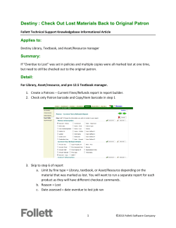 Destiny : Check Out Lost Materi Out Lost Materials Back to Original