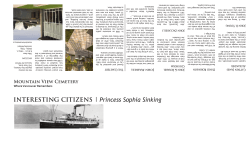 Mountain View Cemetery - Interesting Citizens: SS Princess Sophia