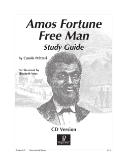 Amos Fortune Free Man
