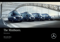 The Minibuses. - Mercedes-Benz