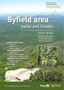 Byfield area parks and forests visitor guide