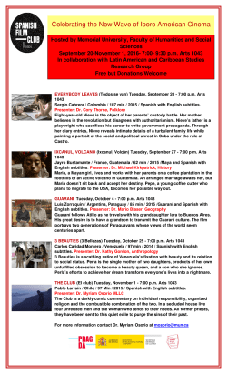 the series poster - Memorial University