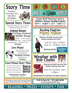 Story Time - Poplar Bluff Library