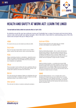 HSWA Learn the lingo