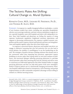 The tectonic plates are shifting