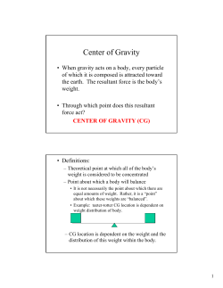 Center of Gravity