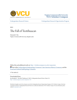 The Fall of Teotihuacan