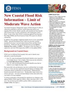 New Coastal Flood Risk Information