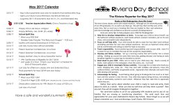 May 2017 - Riviera Day School