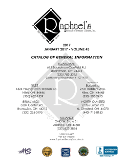 Catalog - Raphael`s Beauty School