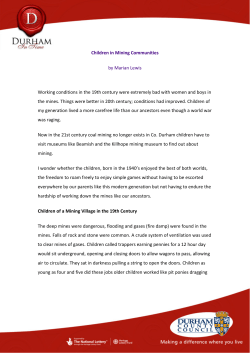 Children in Mining Communities